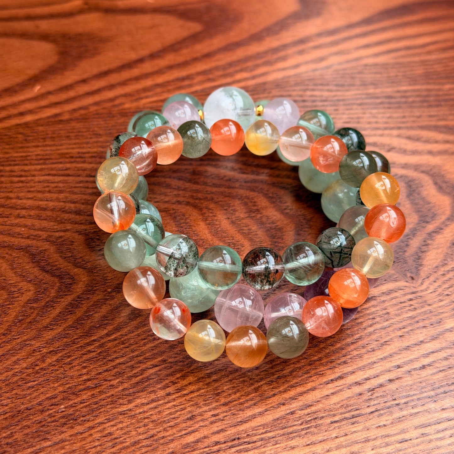Infinite Cosmos Crystal Bracelet — Styling Shot | Auric Healing