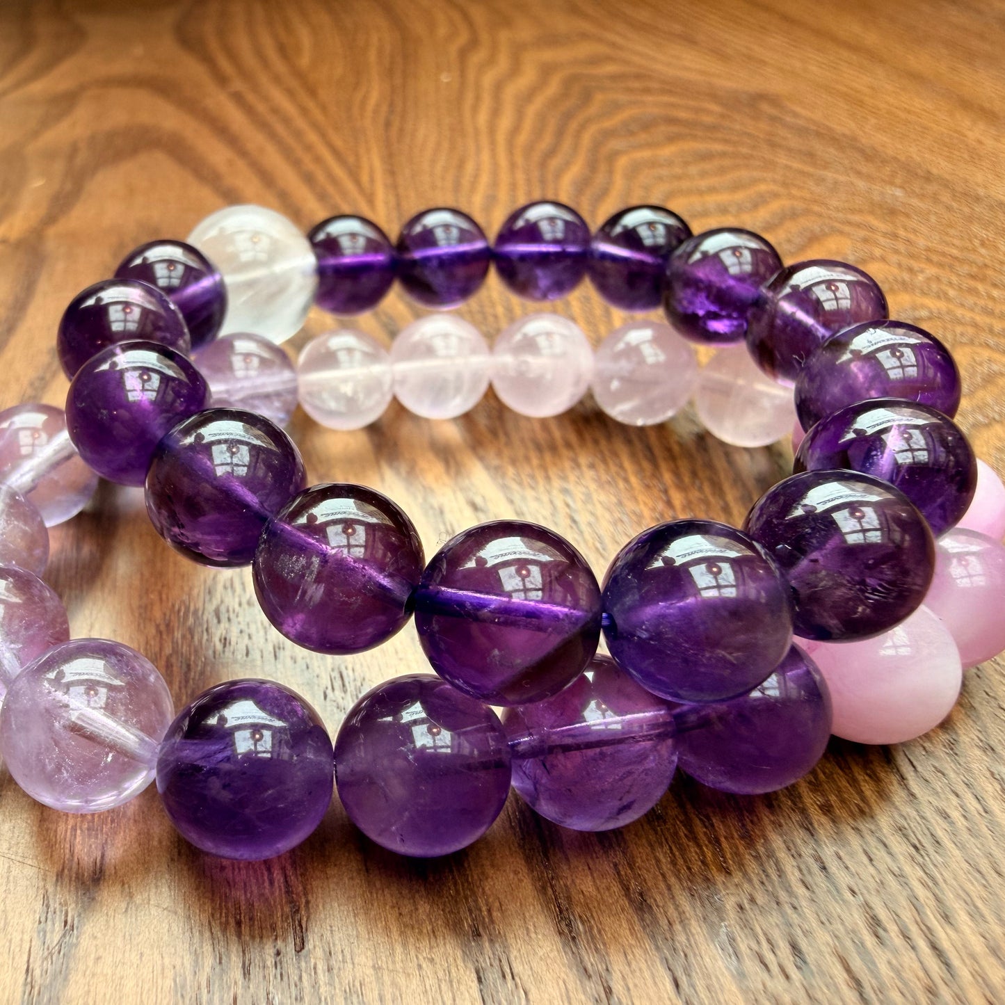 Purple Origin Crystal Bracelet — Styling Shot | Auric Healing