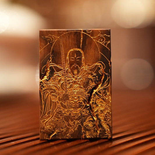 Handcrafted Lightning-Struck Wood Keepsake