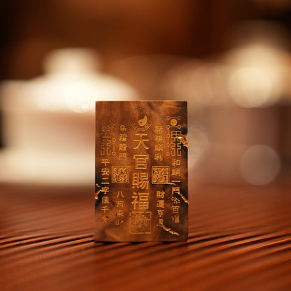 Handcrafted Lightning-Struck Wood Keepsake