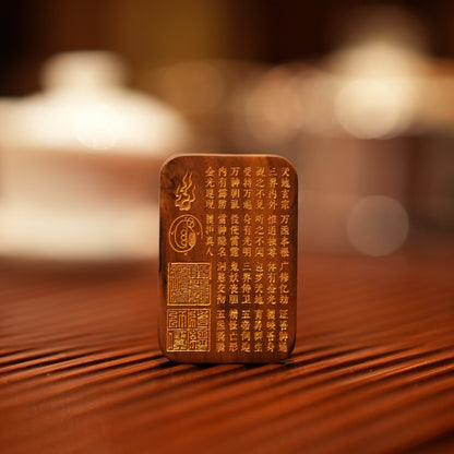 Handcrafted Lightning-Struck Wood Keepsake