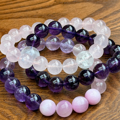 Violet Zenith Crystal Bracelet — Styling Shot | Auric Healing