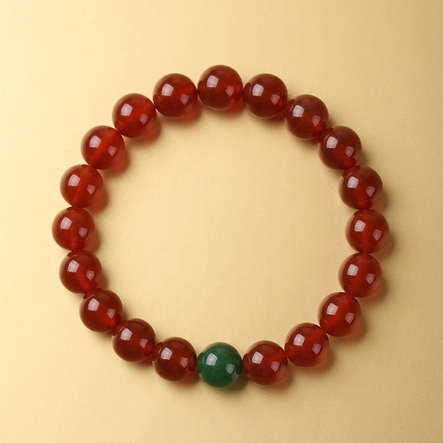 Dual Tao — Natural Crystal Bracelet for Protection, Grounding, Inner Balance & Vital Energy | Auric Healing